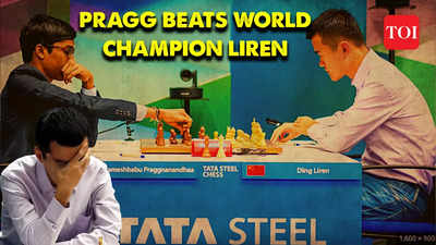 R Praggnanandhaa beats world champion Ding Liren, becomes no.1 Indian Chess player