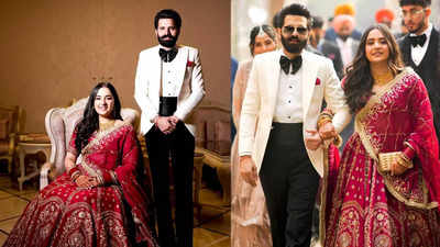 Sruishty Mann-Arsh Bal wedding: The couple shares first pictures from their reception