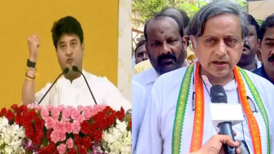 'Actual facts for arm-chair critic': Scindia takes on Shashi Tharoor after Congress leader targets aviation ministry over airport chaos