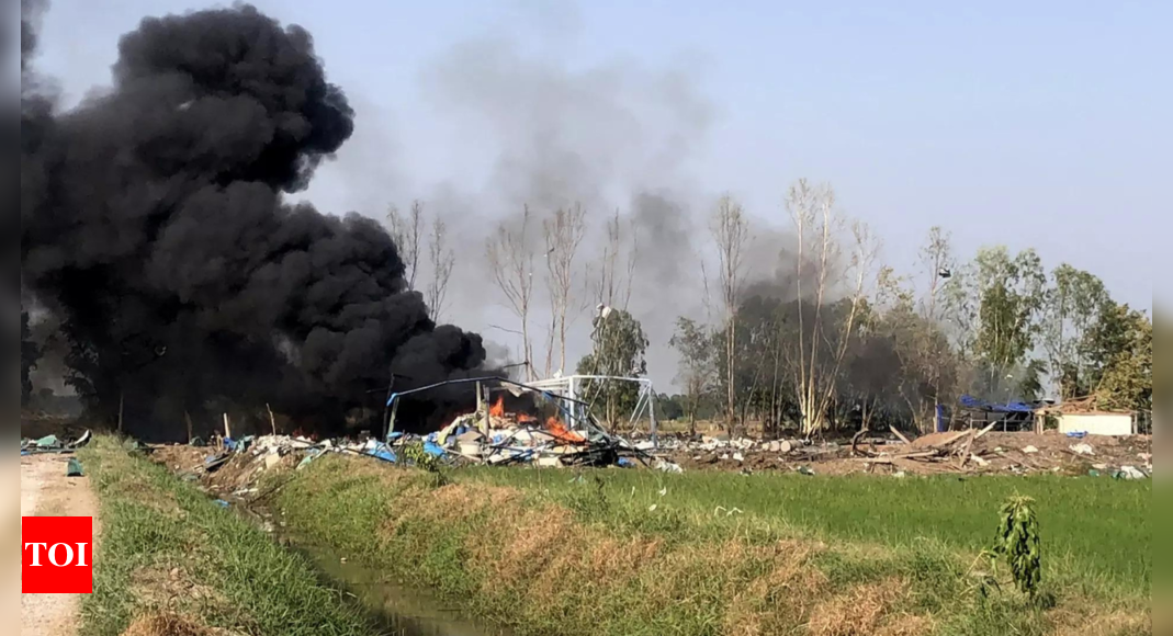 Explosion d'une usine de feux d'artifice dans le centre de la Thaïlande |  Plusieurs décès signalés |  Nouvelles du monde