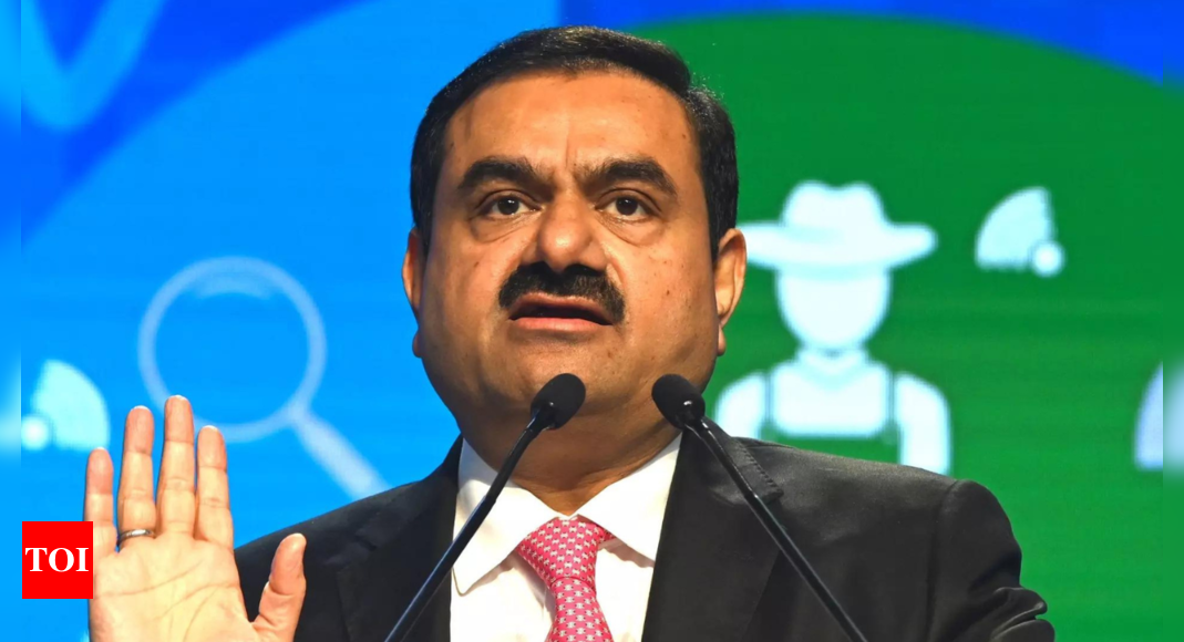 Adani Group Commits to Invest Rs 12,400 Crore in Telangana Over Next 10 Years | India Business News – Times of India