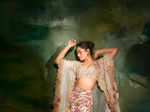 Rashmika Mandanna shells out festive fashion goals in an earthy-toned lehenga, see pictures