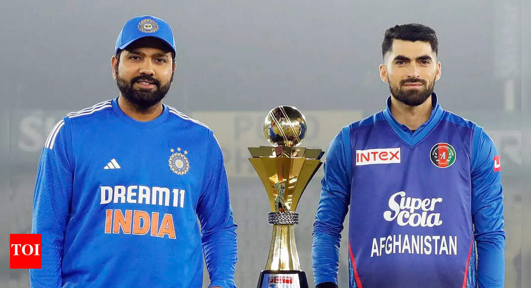 Live Cricket Score, India vs Afghanistan, 3rd T20I