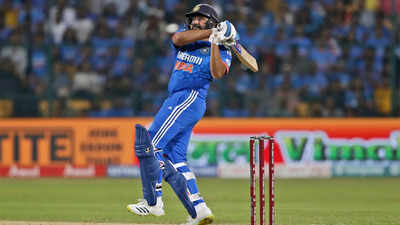 Rohit Sharma smashes record 5th T20I century