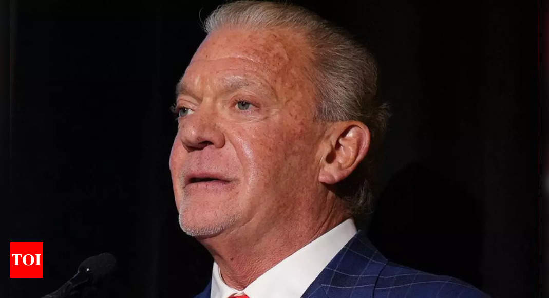 Jim Irsay: Indianapolis Colts owner draws headlines with health scare | NFL News – Times of India