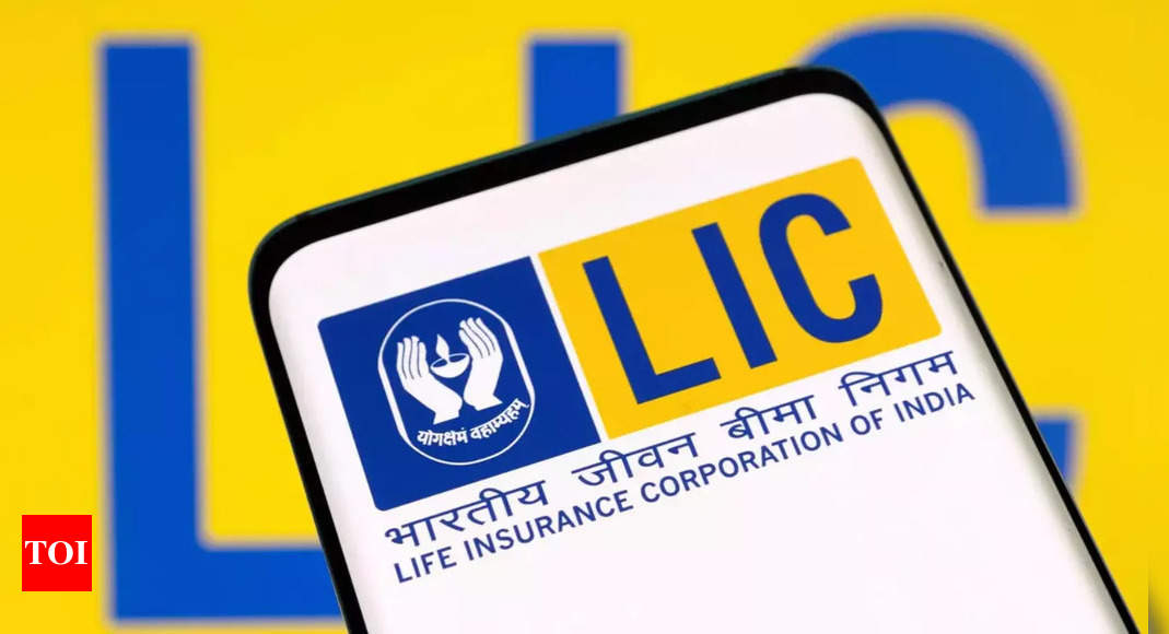 With 5.6L crore market capitalisation, LIC pips SBI as most valued PSU | India News – Times of India