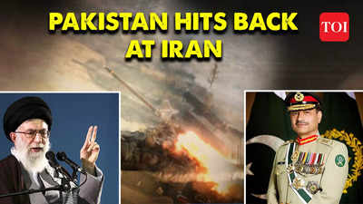 Pakistan Iran War News: Pakistan conducts strike in Iran in retaliation to  drone and missile strikes, hits Baloch separatist groups | World News -  Times of India