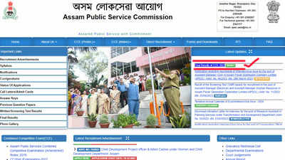 Assam APSC Declares Final Results for CCE 2022 at apsc.nic.in; Download Here