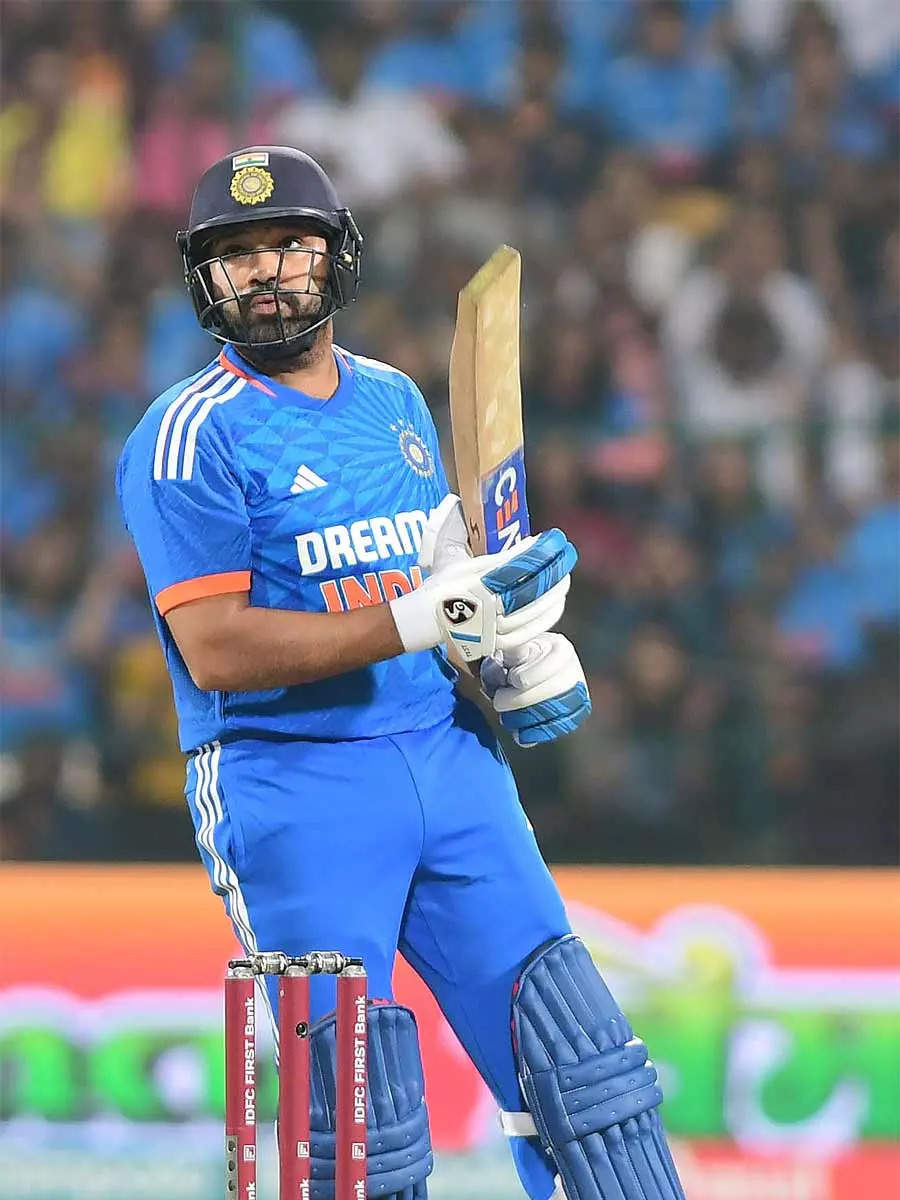 3rd T20I: Rohit Sharma leads India record surge against Afghanistan ...