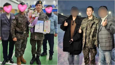 Jimin shares a handwritten note for the ARMYs; his father posts pictures from the BTS star's military graduation ceremony