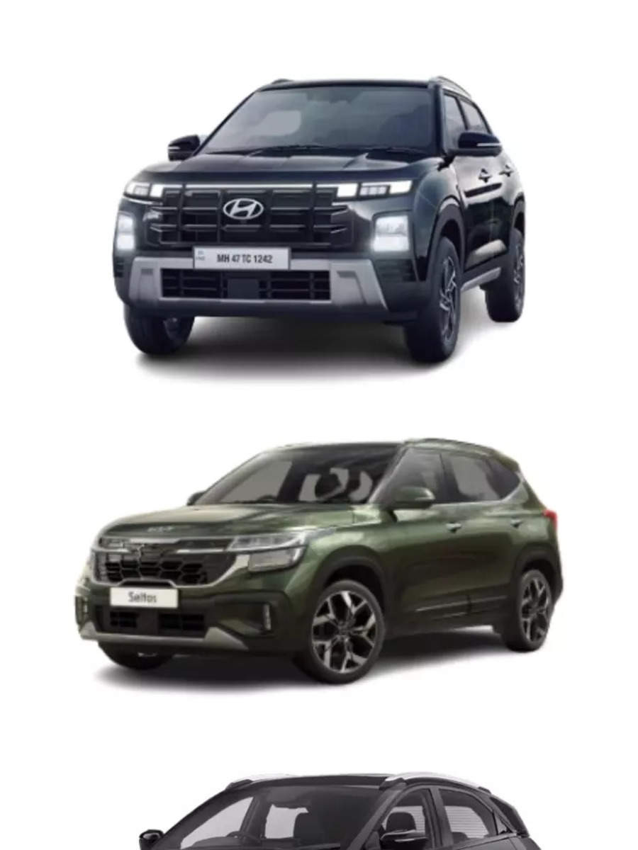 Hyundai Creta vs Kia Seltos vs Tata Nexon SUVs tussle: Engine, features ...