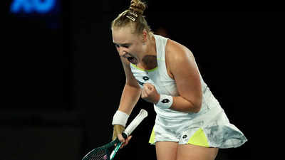 Anna Blinkova ousts Elena Rybakina in history-making Australian Open tie-break