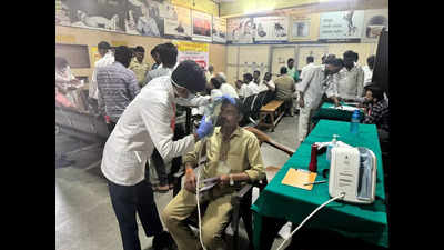 163 auto-taxi drivers screened during health, eye check up in city as part of road safety