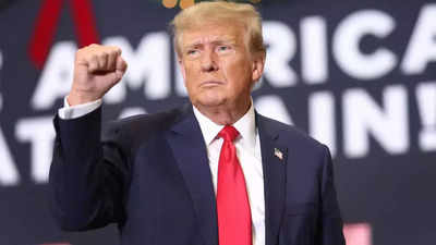 What's behind mysterious red marks on Trump's hands - Times of India