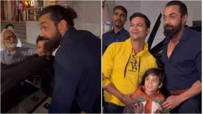 Bobby Deol's heartwarming gesture towards young fan affirms his golden-hearted nature