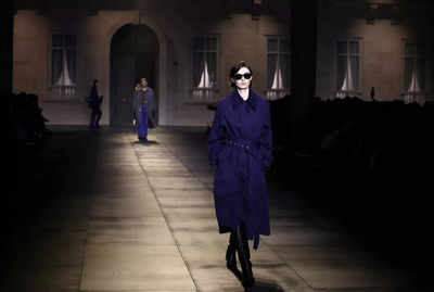 ​Ami updates bourgeois styles for fall runway show at Paris Fashion Week