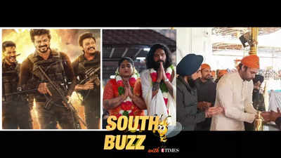 South Buzz: Vijay starrer ‘GOAT’ unveils a new poster; Suresh Gopi’s daughter Bhagya ties the knot; Varun Tej visits the Golden Temple in Amritsar