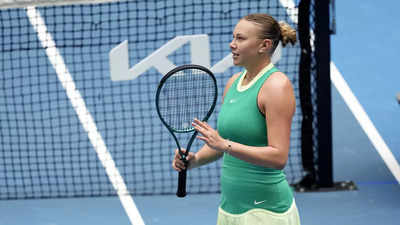 Australian Open: Returning Amanda Anisimova takes pride in reaching fourth round