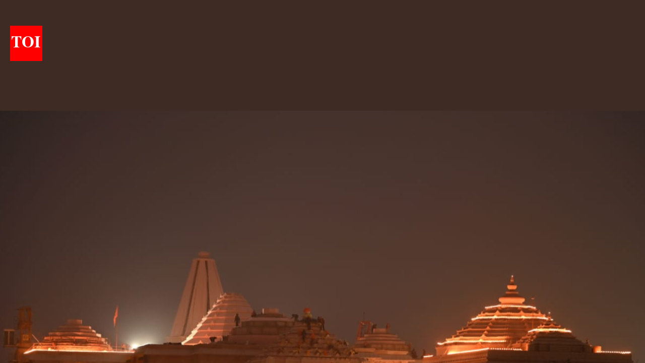 In pics: Preparations in full swing as Ayodhya gears up for Ram Mandir ...