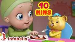 Nursery Rhymes in English: Children Video Song in English 'Don't Waste, Don't Waste Your Food'