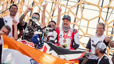 Ross Branch takes Hero MotoSports to a historic podium finish in Dakar Rally