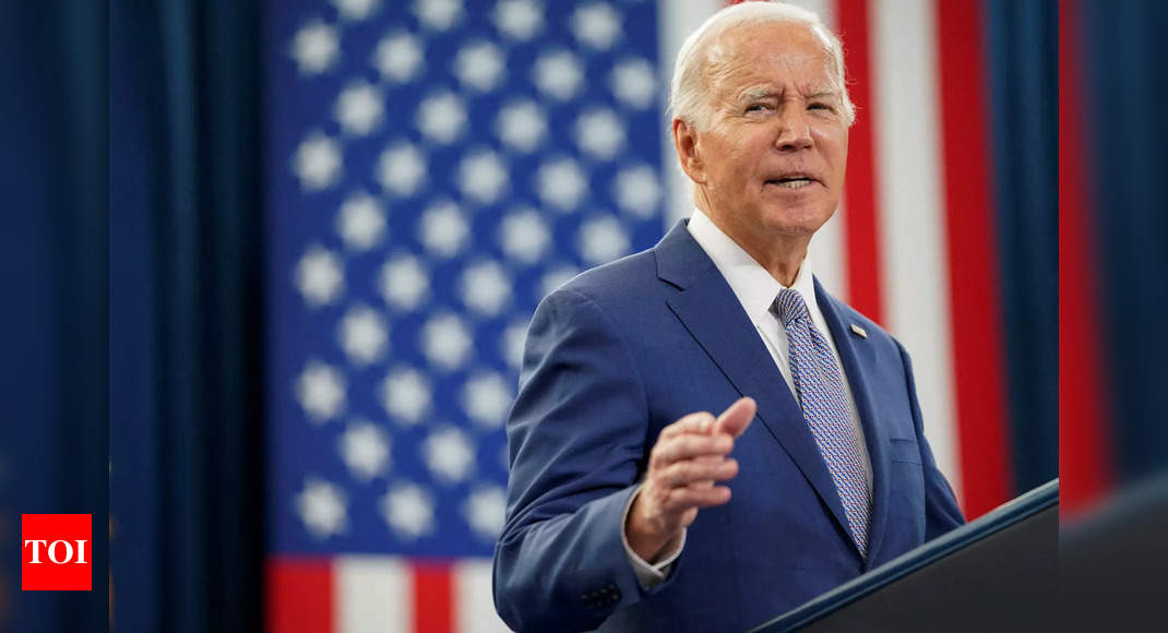 Joe Biden: Netanyahu not opposed to all two-state solutions for Palestinians – Times of India
