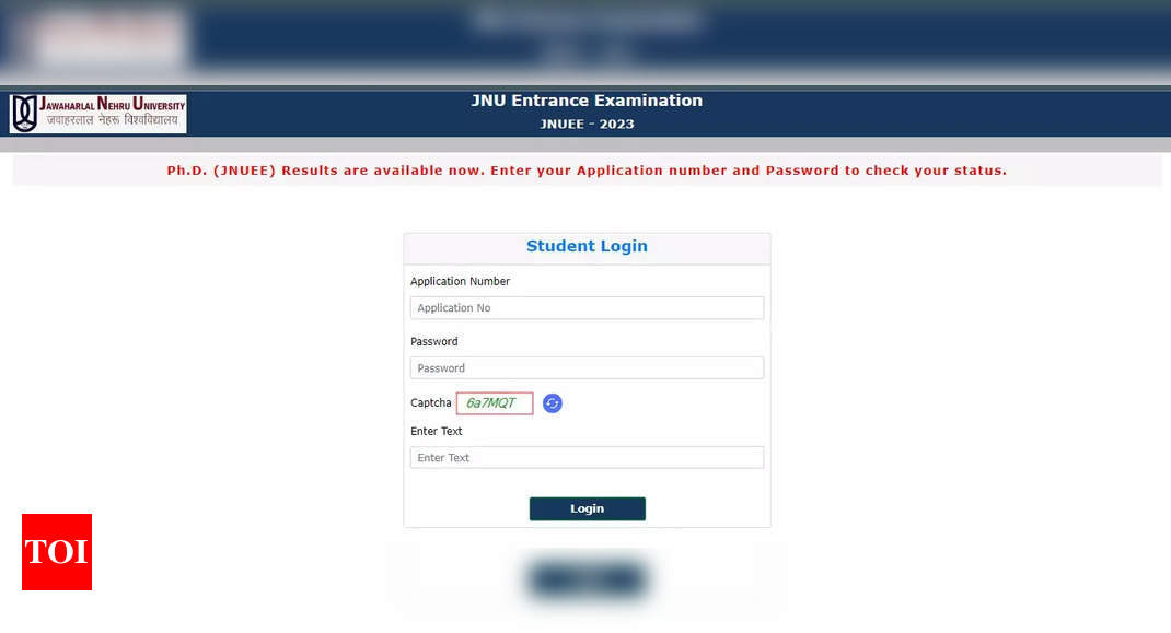 JNU PhD Admission 2024: 2nd Merit List Released at jnuee.jnu.ac.in ...