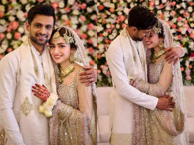 ​Shoaib Malik shares dreamy wedding photos with Sana Javed, sends shockwaves across the internet amid rumours of divorce with Sania Mirza