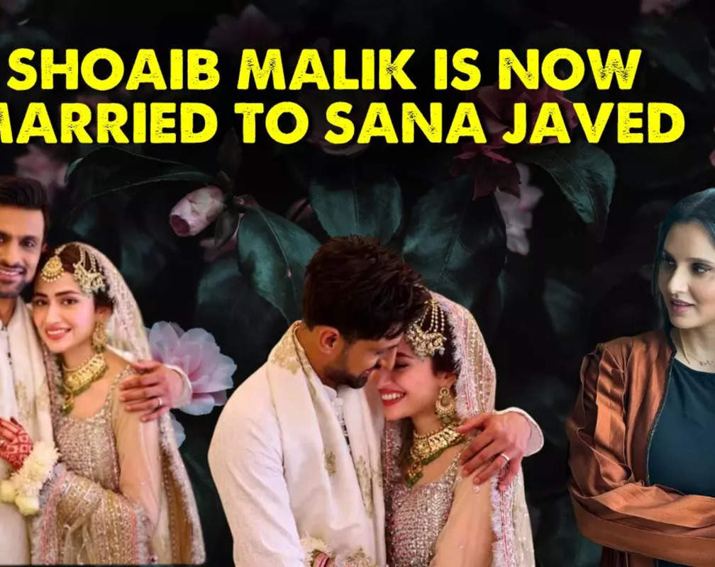 
Shoaib Malik announces his 3rd wedding, Sania gets unilateral divorce, Ex-Pak Captain marries actress Sana Javed
