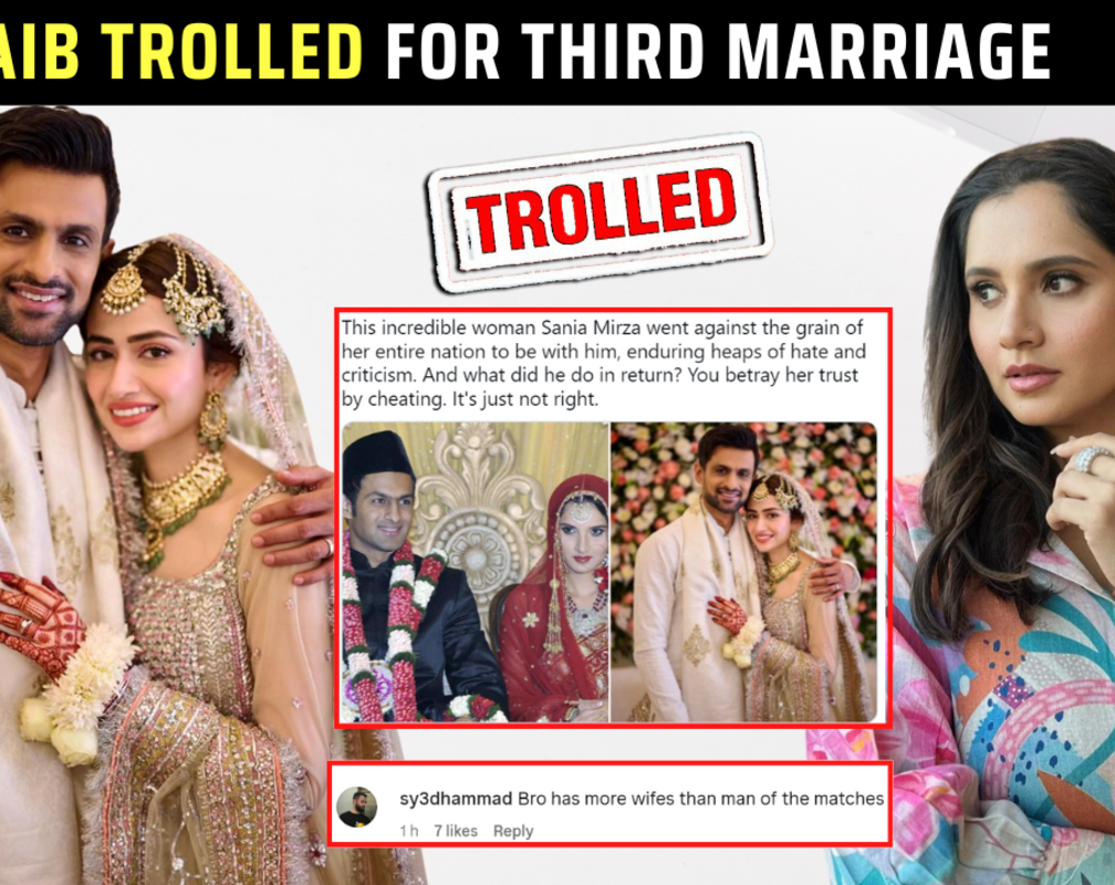 
Shoaib Malik gets trolled after annoucing marriage with Sana Javed, netizens support Sania Mirza
