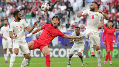 South Korea salvage late draw with Jordan at Asian Cup