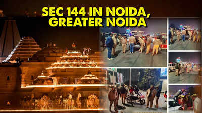 Section 144 imposed; unlawful assembly of five or more people not allowed in Noida, Greater Noida from Jan 21 to 26