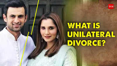 Shoaib Malik and Sania Mirza divorce: What is Unilateral Divorce? What are the grounds to file?