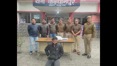 Man held with Rs 7 crore heroin in Kanpur
