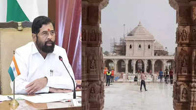 CM Eknath Shinde team to attend Ayodhya temple inauguration