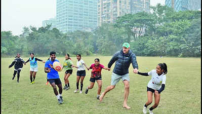 Ex-All Blacks player in Kolkata to coach kids