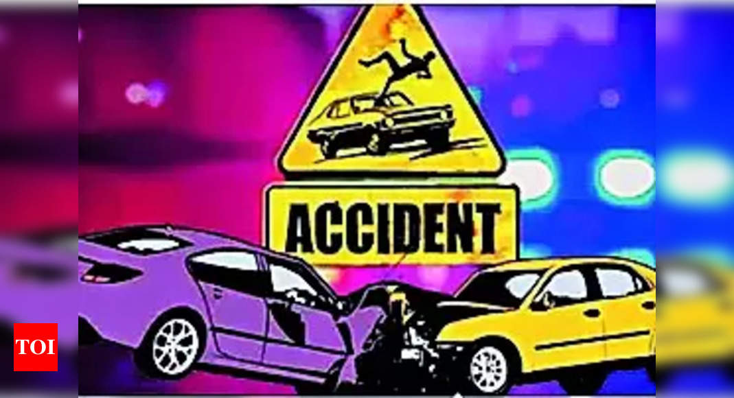 Road accident, car crash - Stock Image - Everypixel