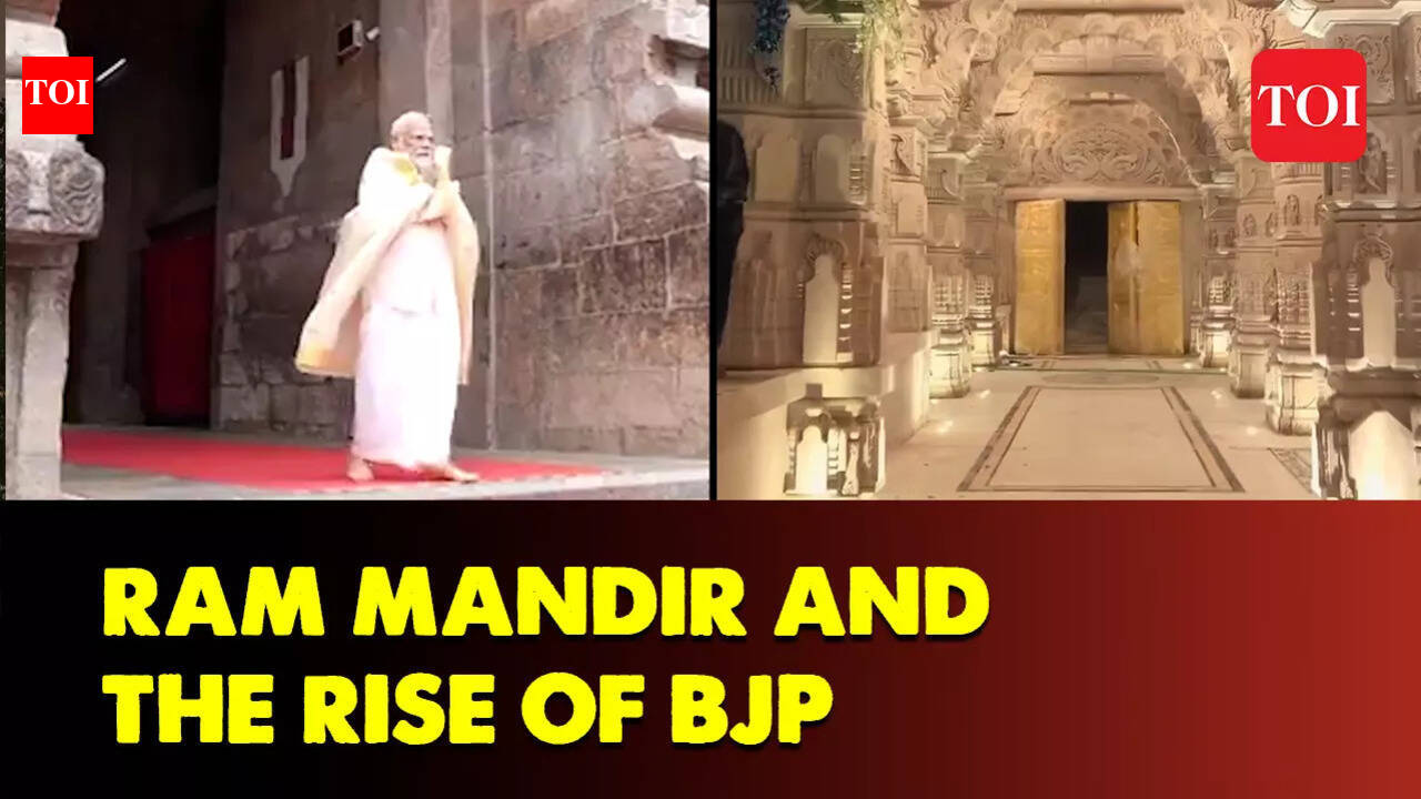 From Rath yatra to Ram temple: Unbelievable political journey leading ...