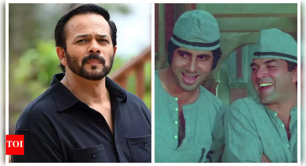 Rohit Shetty says Amitabh Bachchan was killed in Sholay because he was a ‘lesser hero’ than Dharmendra; reveals why his father MB Shetty quit the film