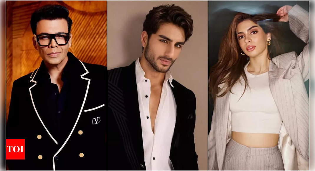 Karan Johar announces Ibrahim Ali Khan and Khushi Kapoor’s romcom directed by Shauna Gautam |