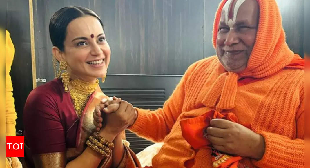 Kangana Ranaut engages in spiritual ceremonies ahead of Ram temple ceremony in Ayodhya |