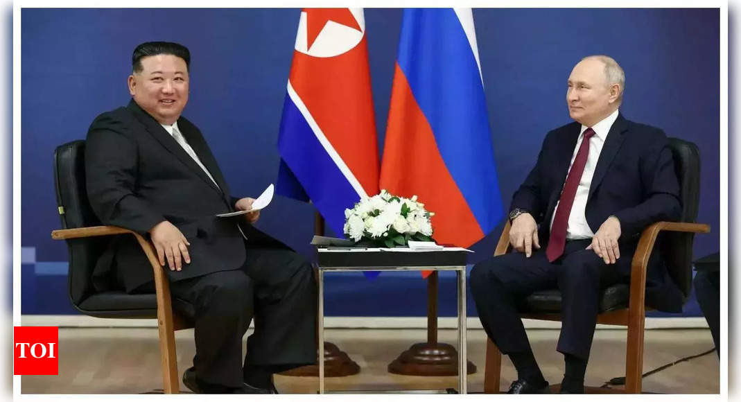 North Korea Says Putin Willing To Visit Pyongyang 'soon' - Times Of India