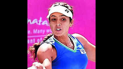 NECC $50K ITF Women'S Tennis Event: State players Vaishnavi and ...