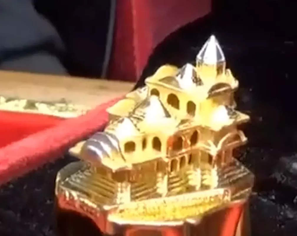 
Ram Temple Ring worth Rs 1.25L made of gold
