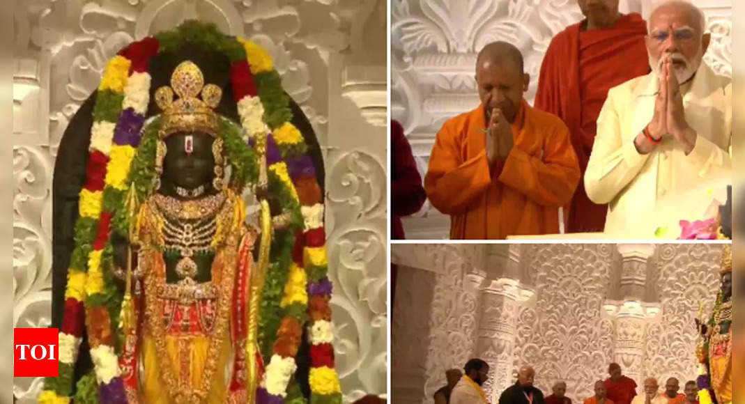 Extraordinary & emotional moment: PM Modi after Ram Temple consecration ...