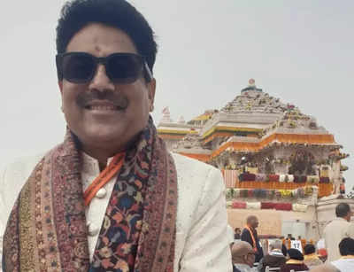 Taarak Mehta’s Shailesh Lodha joins Arun Govil, Dipika Chikhlia and others for the grand consecration ceremony of Ram Mandir