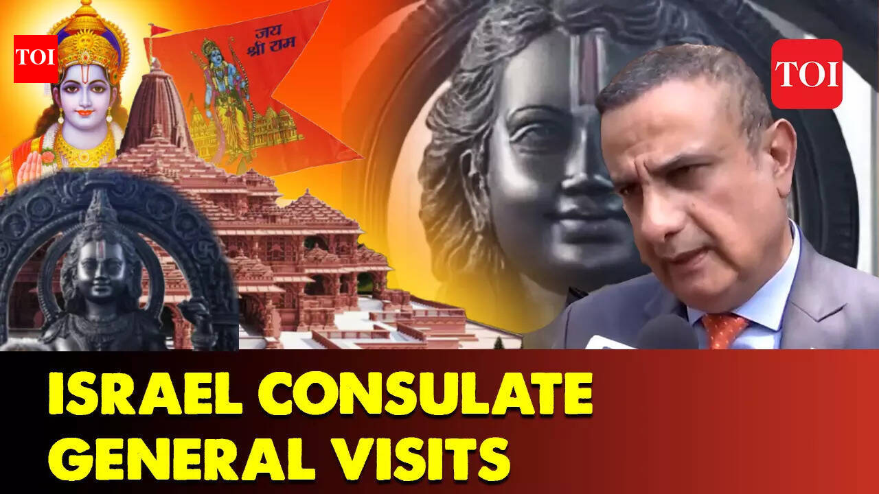 Israel Consulate General to Midwest India visits Temple ahead of ‘Pran ...