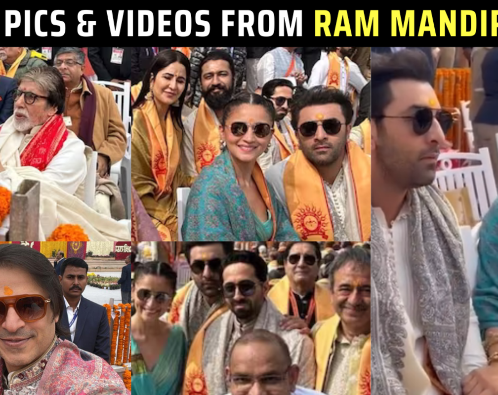
From Alia-Ranbir, Vicky-Katrina posing to Kangana & Vivek's reunion: All the viral moments from Ram Mandir inauguration
