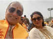 
Vipul Amrutlal Shah and wife Shefali Shah grace Ayodhya's Pran-Pratishtha Mahotsav
