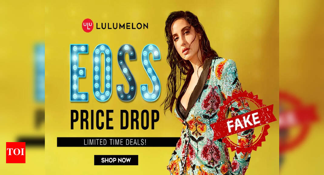 OMG! Nora Fatehi deepfake allegedly hits the actor says she